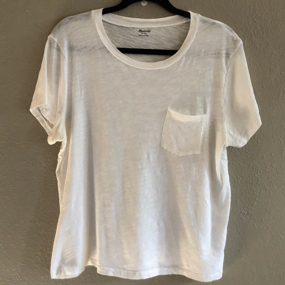 Madewell Crew Neck Pocket Tee